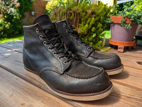 Red wing moc toe boots - wing,