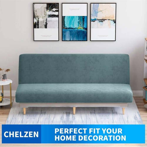Chelxen velvet futon - velvet, high