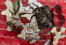 $1 & UP VINTAGE COOKIE CUTTERS CUTTER METAL BUILD YOUR OWN LOT HOLIDAY CHRISTMAS