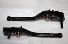 Levers Racing Brake Clutch Suzuki Gsxr Sv 650 2016 2017 Black Red Logo