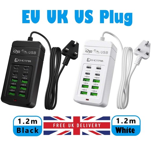Multi port usb charging - 10,