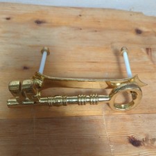 Polished Brass Key Door