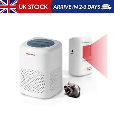 S SELDORAUK Dog Barking Alarm Motion Sensor - 1000 Feet Wireless Home Security