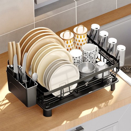Steel dish drainer rack - dish, with