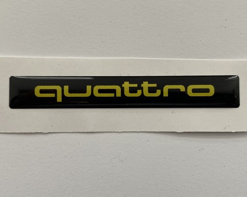 Quattro boot badge - quattro,