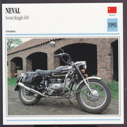 1991 neval soviet knight - soviet, 650cc