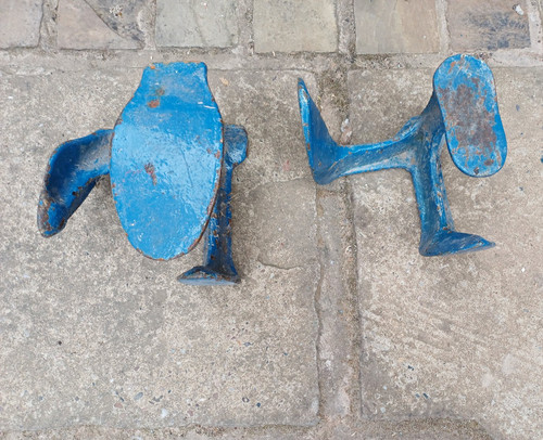 Ita blue cast iron cobbler - blue,