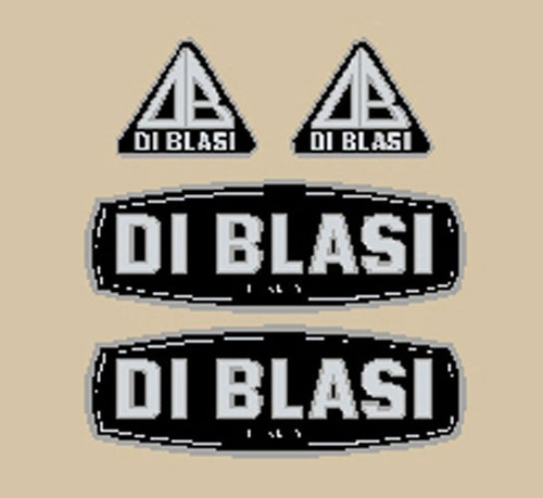 Blasi series stickers - di,