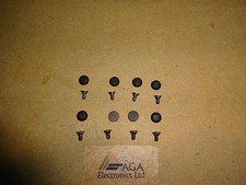 Dell Latitude D531, D820, D830 Laptop Bezel Screws & Rubber Covers