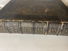 1860 Holy Bible Quattro Size with Unused Family Register. EGardner & Sons London