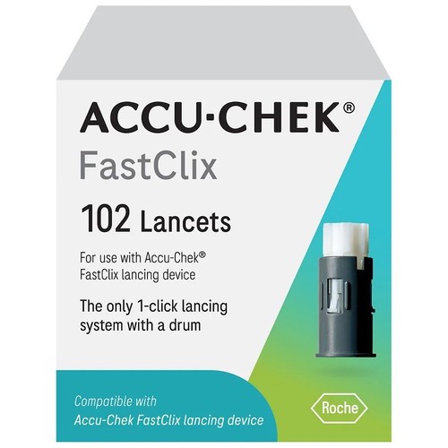 Accu chek fastclix lancets - fastclix,