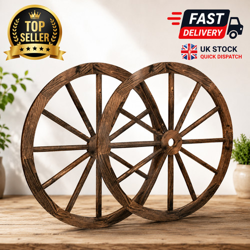 2pcs retro wooden - retro, wheel