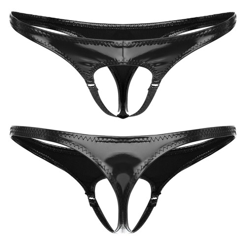 Men wet look - wet, low
