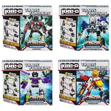 KRE-O Transformers Combiners Set of 4: DEVASTATOR, BRUTICUS, SUPERION, PREDAKING