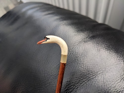 Miniature warking stick - stick, swan