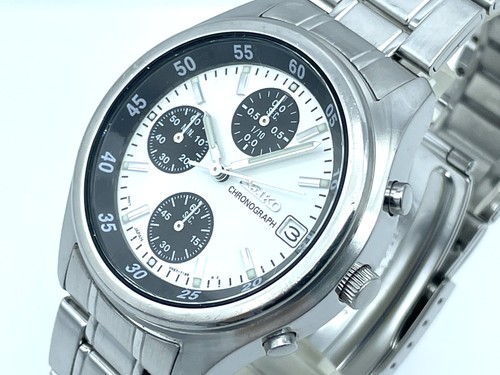 Seiko men chronograph watch - men's,
