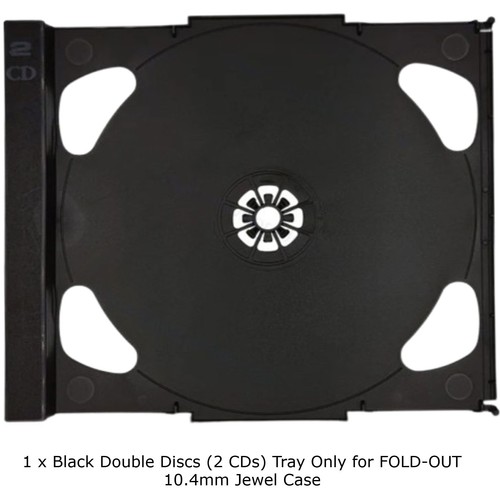 Black double tray - 1,