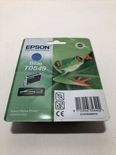 Genuine Epson T0549 Blue Ink