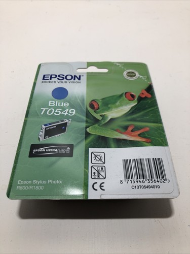 Genuine epson t0549 - genuine, blue