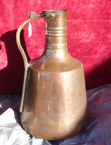Large antique hand - large, hand-beaten