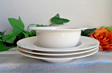 ALESSI ETTORE SOTTSASS 1993 23cm PASTA BOWLS X3 + CEREAL BOWL