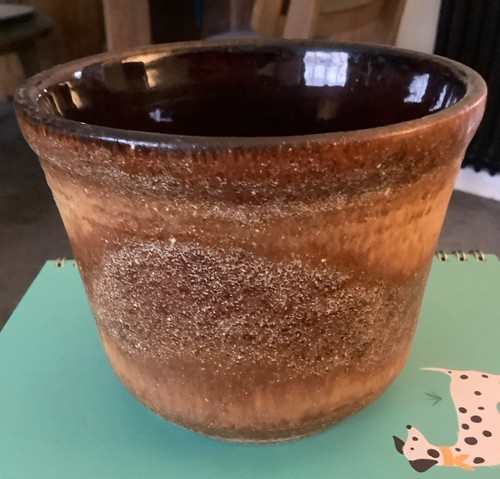 West german ceramic plant pot - german,