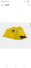 Eurohike Sendero 4 4-Person Tunnel Tent YELLOW NEW Bargain Price