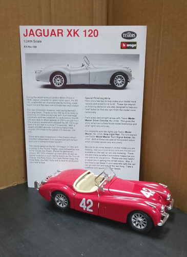 Jaguar 120 burago 24 - jaguar,