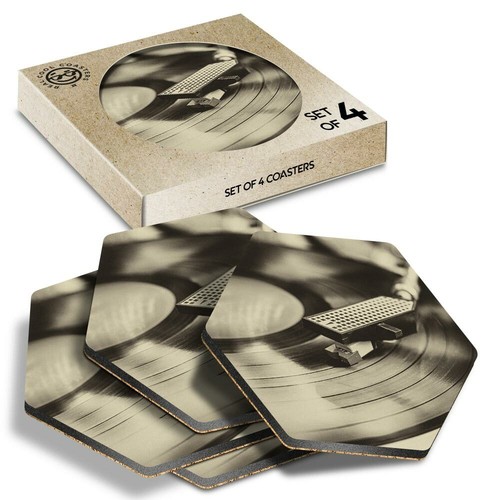 Hexagon coasters vinyl - x,