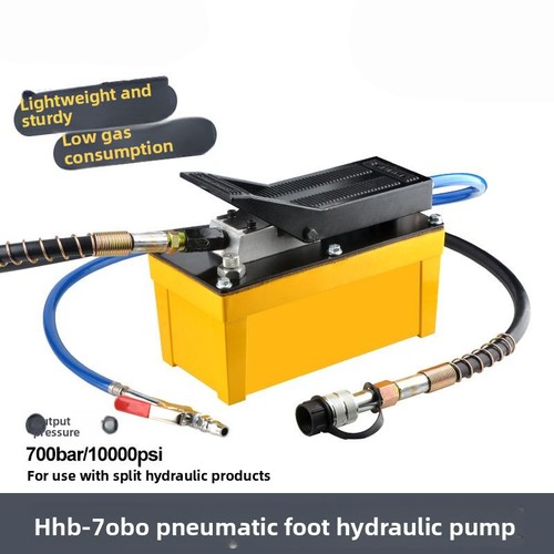 Pneumatic hydraulic foot pump - hydraulic,