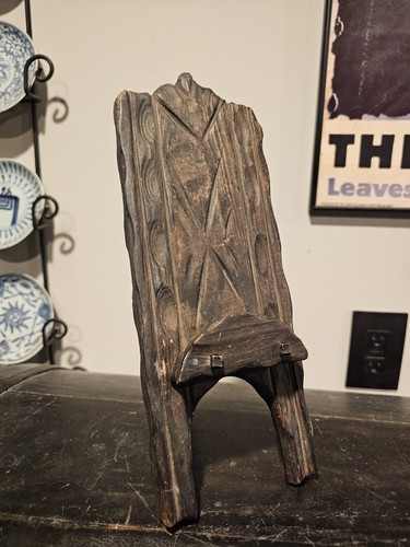 Antique spanish carved wood - antique,