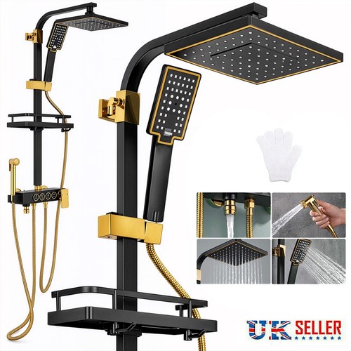 Exposed shower mixer taps - shower,