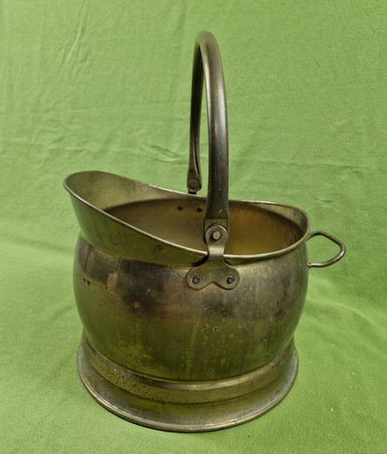 Vintage copper coal scuttle - vintage,