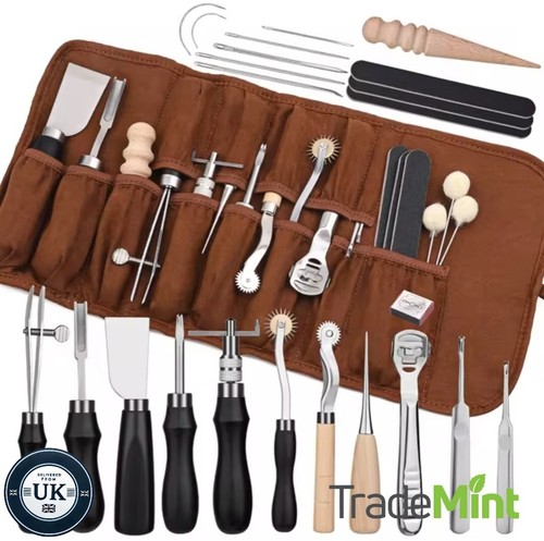 Piece leather craft tools - 37-piece,