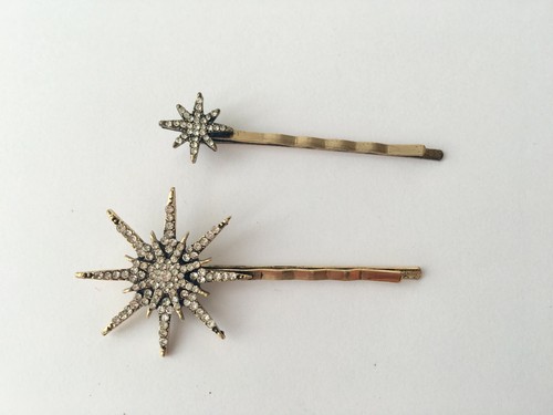 Star crystal hair - crystal,