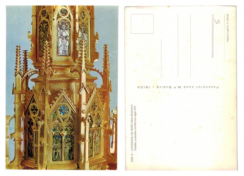 Postcard ibiza cathedral - -,