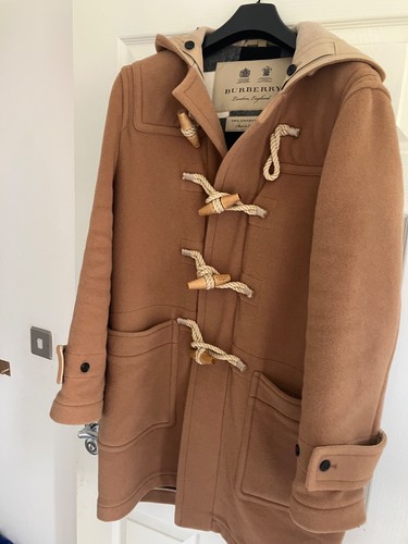 Mens burberry duffle coat size - mens,