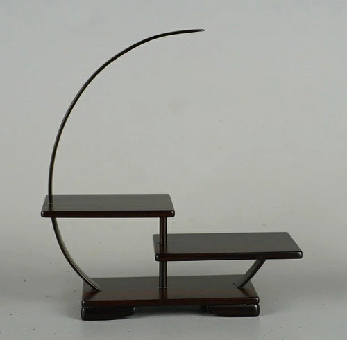 Japanese wooden bonsai display - japanese,