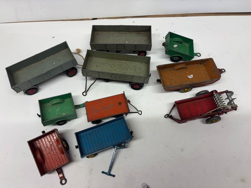 Dinky farm trailers job - dinky,