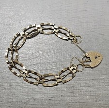 9ct Yellow Gold Vintage Gate