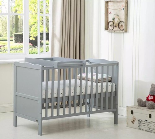 Wooden baby cot bed - cot,