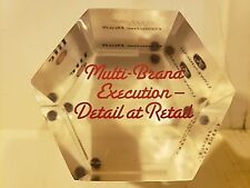 Multi Brand Beer Paperweight Miller,Milwaukee' Best,Lite,Lowenbrau,Genuine Draft