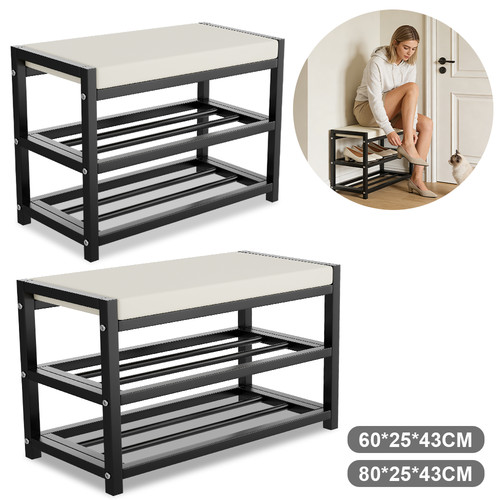 Shoe bench stool cabinet - bench,