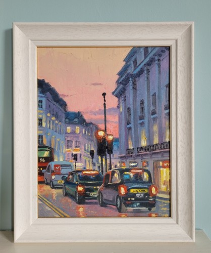 London regent street sunset - london,