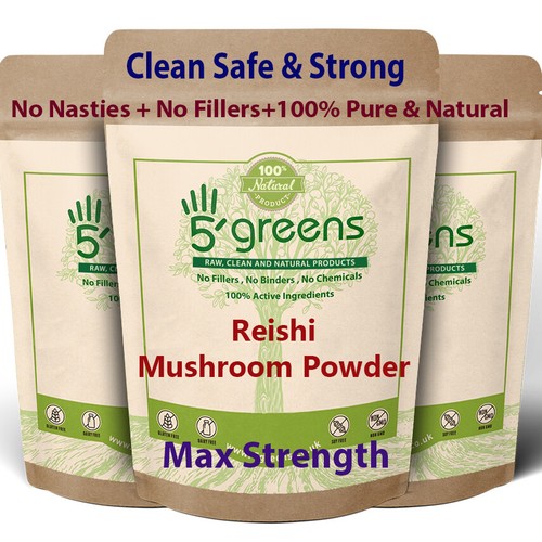 Reishi mushroom powder - mushroom,