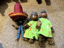 Vintage Black Tourist Dolls x