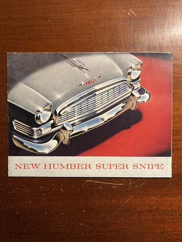 New humber super - snipe, rootes