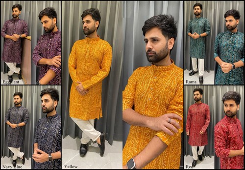 Cotton kurta pajama set - cotton, for