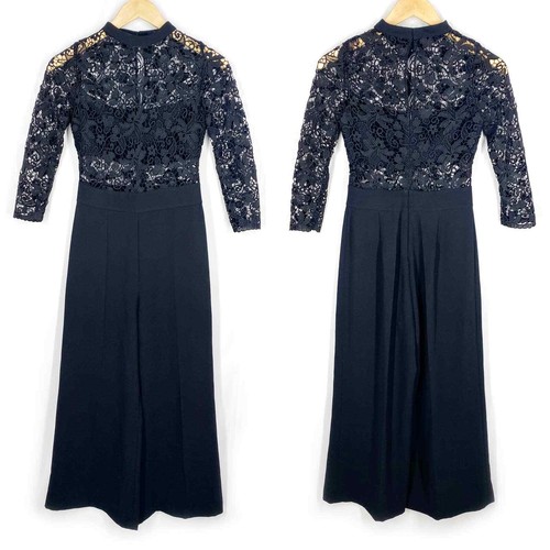 Zara black lace jumpsuit - zara,