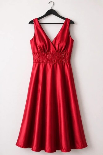 Gino cerruti red satin - red,